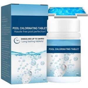 Unbranded Pool Tablets Clorine Swimming Pool Foaming Clarifier 100Pcs/Box Ion Pills Chlori Unbranded Pool Tablets Clorine Swimming Pool Foaming Clarifier 100Pcs/Box Ion Pills Chlori
