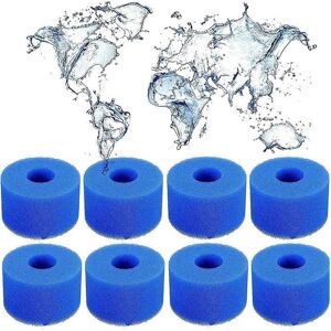 Set of 8 filter sponges for Intex type S1 - Reusable and washable - For spa - Fo Set of 8 filter sponges for Intex type S1 - Reusable and washable - For spa - Fo