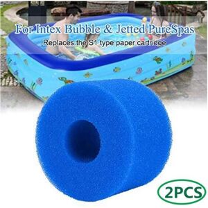 Set of 2 foam filters for Intex S1 swimming pool - sponge filter - filter foam - Set of 2 foam filters for Intex S1 swimming pool - sponge filter - filter foam -