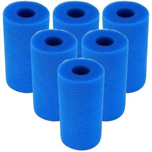 Intex Type A Swimming Pool Sponge Filter Cartridges - Pack of 6 Intex Type A Swimming Pool Sponge Filter Cartridges - Pack of 6