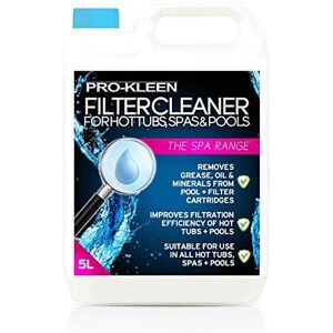 Pro-Kleen MY1437 Hot Tub, Pool & Spa Filter Cartridge Cleaner 5L 10 Treatments-I Pro-Kleen MY1437 Hot Tub, Pool & Spa Filter Cartridge Cleaner 5L 10 Treatments-I