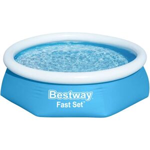 Bestway Inflatable Swimming Pool Patio Above Ground Pool Fast Set Round 57265 Bestway Inflatable Swimming Pool Patio Above Ground Pool Fast Set Round 57265