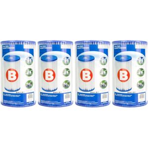 Intex Easy Set Type B Replacement Filter Cartridge for Above Ground Outdoor Swim Intex Easy Set Type B Replacement Filter Cartridge for Above Ground Outdoor Swim