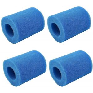 Unbranded Set of 4 washable foam filter cartridges for swimming pools Unbranded Set of 4 washable foam filter cartridges for swimming pools