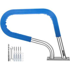 VEVOR Pool Rail 32x23 Pool Railing 304 Stainless Steel 250LBS Load Capacity Silv VEVOR Pool Rail 32x23 Pool Railing 304 Stainless Steel 250LBS Load Capacity Silv