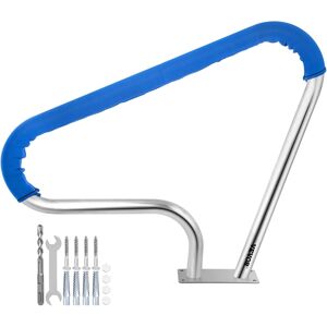 VEVOR Pool Rail 39x32 Pool Railing 304 Stainless Steel 250LBS Load Capacity Silv VEVOR Pool Rail 39x32 Pool Railing 304 Stainless Steel 250LBS Load Capacity Silv