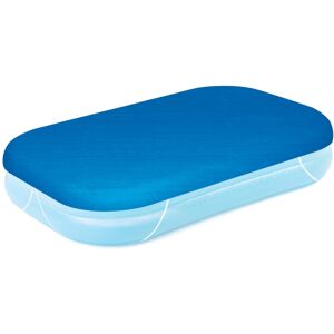 Bestway Rectangle Pool Cover for Inflatable Family Pools, 2.62m x 1.75m, Blue Bestway Rectangle Pool Cover for Inflatable Family Pools, 2.62m x 1.75m, Blue
