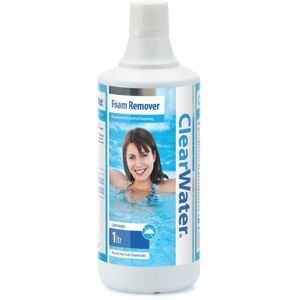 Clearwater Foam Remover for Swimming Pool and Spa Treatment, 1 Litre Clearwater Foam Remover for Swimming Pool and Spa Treatment, 1 Litre