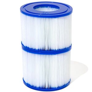 Bestway Lay-Z-Spa Hot Tub Filter Cartridge VI for All Lay-Z-Spa Models - 6 x Twi Bestway Lay-Z-Spa Hot Tub Filter Cartridge VI for All Lay-Z-Spa Models - 6 x Twi