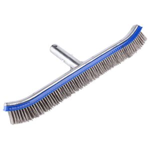 Unbranded Pool Brush with Aluminum Handle for Inground Pools, Heavy Duty Nylon Bristle Cle Unbranded Pool Brush with Aluminum Handle for Inground Pools, Heavy Duty Nylon Bristle Cle