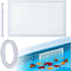 Unbranded Pool Skimmer Blocker Stainless Steel Skimmer Net for Dirt and Leaf Protection, Unbranded Pool Skimmer Blocker Stainless Steel Skimmer Net for Dirt and Leaf Protection,