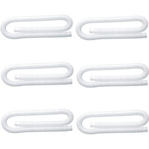 Intex 1.25 Inch Diameter Accessory Pool Pump Replacement Hose 59In Long (6 Pack) Intex 1.25 Inch Diameter Accessory Pool Pump Replacement Hose 59In Long (6 Pack)