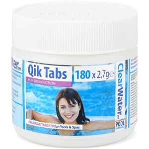 Clearwater CH0022 Fast Action Chlorine Tabs - Chlorine Tablets for Pools & Hot Tubs Clearwater CH0022 Fast Action Chlorine Tabs - Chlorine Tablets for Pools & Hot Tubs