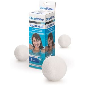 Clearwater Absorbaball, Absorbant Pool and Hot Tub Scum Balls, 3 Pack Floating S Clearwater Absorbaball, Absorbant Pool and Hot Tub Scum Balls, 3 Pack Floating S