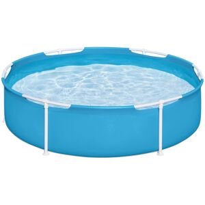Bestway Round Frame Baby Frame Above Ground Pool, Small Pool for Kids and Todd Bestway Round Frame Baby Frame Above Ground Pool, Small Pool for Kids and Todd