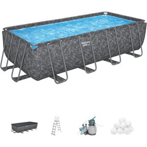 Bestway 18ft Rectangular APX 365 Swimming Pool Set, All Year-Round, Above Ground Bestway 18ft Rectangular APX 365 Swimming Pool Set, All Year-Round, Above Ground