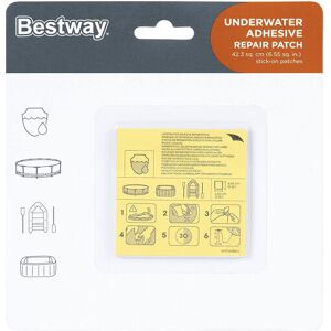 Bestway Underwater Adhesive Repair Patch, Swimming Pool Patch Repair Kit, Pool P Bestway Underwater Adhesive Repair Patch, Swimming Pool Patch Repair Kit, Pool P