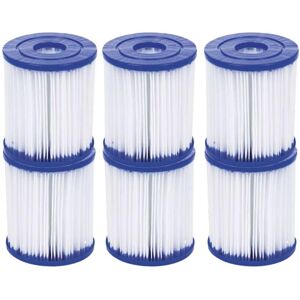 Bestway Filter for Pool Pumps/Size 1 Set of 6 Bestway Filter for Pool Pumps/Size 1 Set of 6