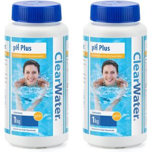 Clearwater pH Plus Increaser - 1 kg Granules for Hot Tub, Spa & Swimming Pool Wa Clearwater pH Plus Increaser - 1 kg Granules for Hot Tub, Spa & Swimming Pool Wa