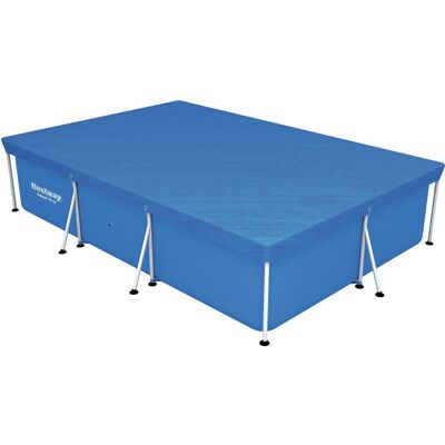 Bestway 58106 Pool Cover - Above Ground Pool Protector with Flowclear, Keeps Lea Bestway 58106 Pool Cover - Above Ground Pool Protector with Flowclear, Keeps Lea