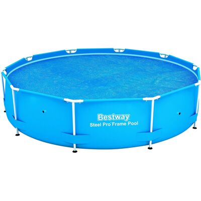 Bestway Solar Pool Cover Above Ground Pool Cover for Round Pools Flowclear Bestway Solar Pool Cover Above Ground Pool Cover for Round Pools Flowclear