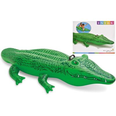 Intex Inflatable Lil Alligator Ride On Beach Toy Intex Inflatable Lil Alligator Ride On Beach Toy