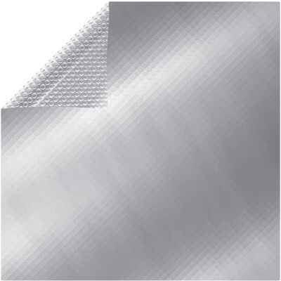 vidaXL Pool Cover Silver 450x220 cm PE Pool Cover - Pool Cover vidaXL Pool Cover Silver 450x220 cm PE Pool Cover - Pool Cover
