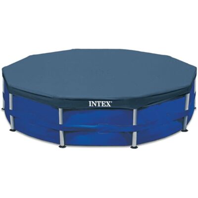 Intex Pool Cover - Blue, Round, 305cm - Pool Cover Intex Pool Cover - Blue, Round, 305cm - Pool Cover