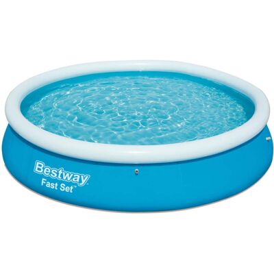Bestway Inflatable Pool Fast Set Round 366x76cm - Inflatable Swimming Pool Bestway Inflatable Pool Fast Set Round 366x76cm - Inflatable Swimming Pool