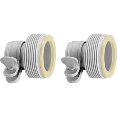 Intex Adapter B Hose Connector - Pool Accessory Hose Adapter 2 pcs Intex Adapter B Hose Connector - Pool Accessory Hose Adapter 2 pcs
