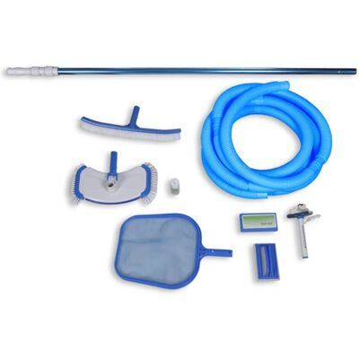 VIDAXL Pool Cleaning Set - Complete Pool Cleaning Kit for Simple Pools VIDAXL Pool Cleaning Set - Complete Pool Cleaning Kit for Simple Pools