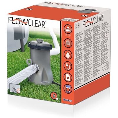 Bestway 330Gal Filter Pump B58381 66237 Bestway 330Gal Filter Pump B58381 66237
