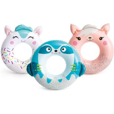 Intex Cute Animal Swimming Ring Assorted Design Intex Cute Animal Swimming Ring Assorted Design