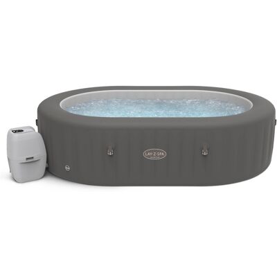 Lay-Z-Spa Mauritius 180 AirJet Massage System, Inflatable Hot Tub with Wifi, 5-7 Lay-Z-Spa Mauritius 180 AirJet Massage System, Inflatable Hot Tub with Wifi, 5-7