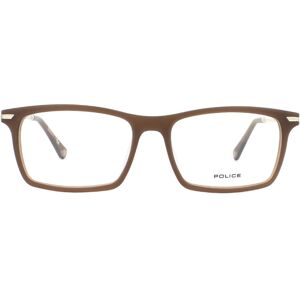 Police Glasses Frames Highway 4 VPL473 6W8M Matte Transparent Havana Men Police Glasses Frames Highway 4 VPL473 6W8M Matte Transparent Havana Men