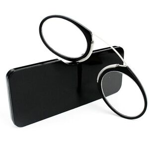 Unbranded (-2, Black) Pince-nez Full Frame Reading Glasses Tr90 Portable Nose Men Women Pr Unbranded (-2, Black) Pince-nez Full Frame Reading Glasses Tr90 Portable Nose Men Women Pr