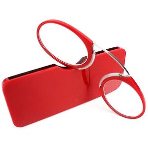 Unbranded (-2.5, Red) Pince-nez Full Frame Reading Glasses Tr90 Portable Nose Men Women Pr Unbranded (-2.5, Red) Pince-nez Full Frame Reading Glasses Tr90 Portable Nose Men Women Pr
