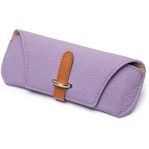 Unbranded (Light Purple) Genuine Leather Glasses Case, Portable Retro Eyeglasses Case, Lig Unbranded (Light Purple) Genuine Leather Glasses Case, Portable Retro Eyeglasses Case, Lig