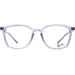 Ray-Ban Dark Blue Unisex Square Plastic Eyeglasses - Eyewear Ray-Ban Dark Blue Unisex Square Plastic Eyeglasses - Eyewear