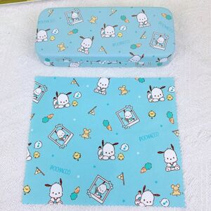 Gaatpot (Toutou papa + glasses cloth) Portable Anti-Fall Prure Resistant Children's Eyeg Gaatpot (Toutou papa + glasses cloth) Portable Anti-Fall Prure Resistant Children's Eyeg