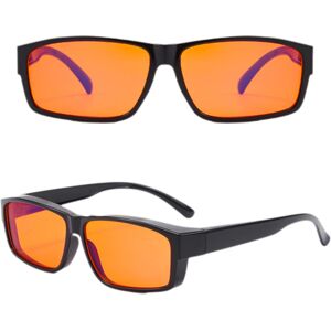 Unbranded 98% Blue Light Blocking Glasses TR90 Amber Tinted Anti-Fatigue Reading Gaming Gl Unbranded 98% Blue Light Blocking Glasses TR90 Amber Tinted Anti-Fatigue Reading Gaming Gl