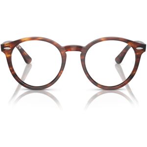 Unbranded Rx7680v Larry Round Eyeglass Frame Striped Havana Lens 49 Millimetres Unbranded Rx7680v Larry Round Eyeglass Frame Striped Havana Lens 49 Millimetres