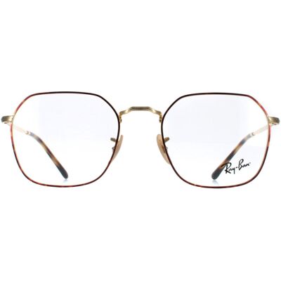 Ray-Ban Glasses Frames RX3694V Jim 2945 Havana on Gold Men Women Ray-Ban Glasses Frames RX3694V Jim 2945 Havana on Gold Men Women
