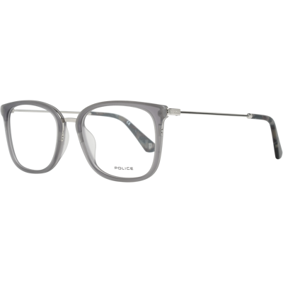 Police PL561 Square Eyeglasses - Full-Rim Metal Plastic Police PL561 Square Eyeglasses - Full-Rim Metal Plastic