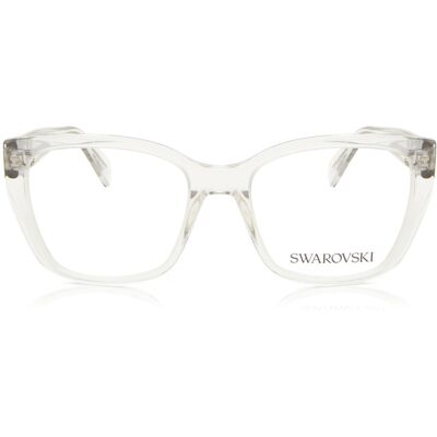 Swarovski Damen SK2008 1027 Geometric Transparent Eyeglasses Swarovski Damen SK2008 1027 Geometric Transparent Eyeglasses