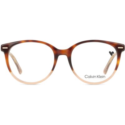 Calvin Klein CK21710 Havana Transparent Brown Eyeglasses - Eyeglasses Calvin Klein CK21710 Havana Transparent Brown Eyeglasses - Eyeglasses