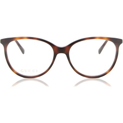 Gucci GG0550O-006 Brown Unisex Cat Eye Sunglasses - Sunglasses Gucci GG0550O-006 Brown Unisex Cat Eye Sunglasses - Sunglasses