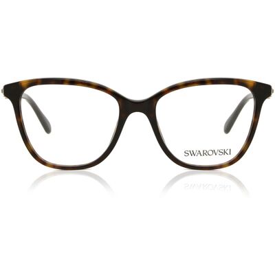 Swarovski Damen SK2020 1002 Acetate Brown Square Eyewear - Eyewear Swarovski Damen SK2020 1002 Acetate Brown Square Eyewear - Eyewear