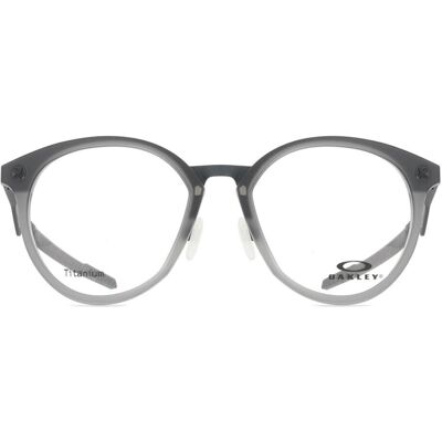 Oakley Men OX8181 Cognitive R Round Titanium Glasses - Eyeglasses Oakley Men OX8181 Cognitive R Round Titanium Glasses - Eyeglasses