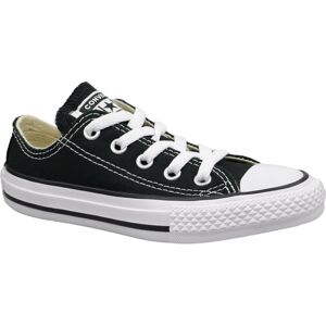 (2.5) Converse C. Taylor All Star Youth OX 3J235C Kids Black plimsolls (2.5) Converse C. Taylor All Star Youth OX 3J235C Kids Black plimsolls